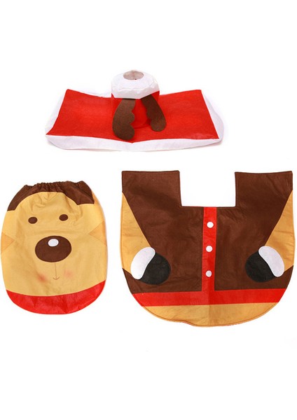3 Parça Noel Banyo Seti (Yurt Dışından)