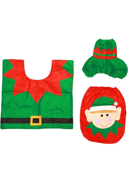3 Parça Noel Banyo Seti (Yurt Dışından)