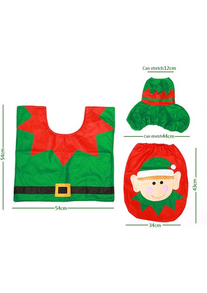 3 Parça Noel Banyo Seti (Yurt Dışından) fiyatları