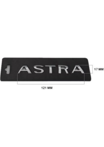 Araç Yazısı Astra Opel OEM:5177042