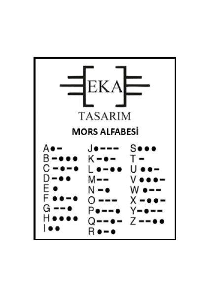 Eka Tasarım Mors Alfabesi Çift Renk 2'li Bileklik 925 Ayar Gümüş + (1 Adet Hediye Bileklik)