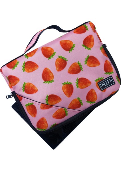 Studio 10'' & 11'' Inç Çilek Desenli Ipad/tablet Çantası/kılıfı