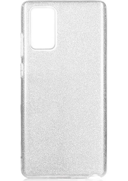 Galaxy Note 20 Kılıf Zore Shining Simli Silikon Kılıf