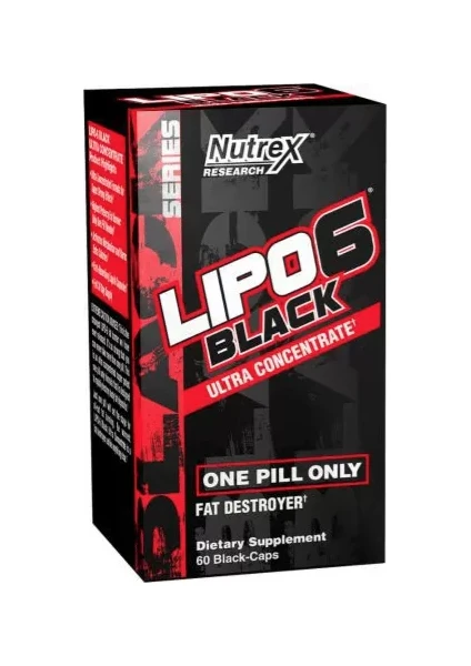 Lıpo-6 Black, Ultra Concentrate, 60 Black-Capsul. USA