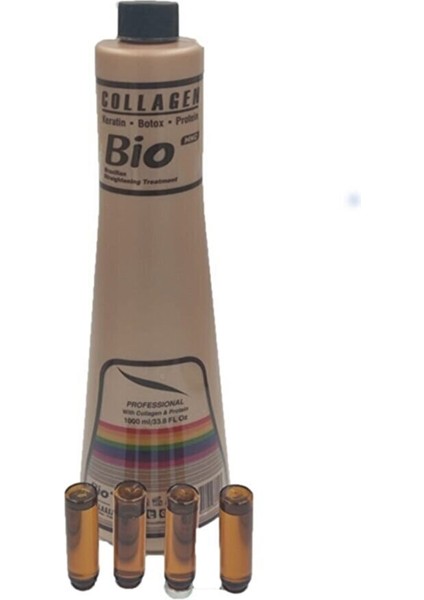 Marsoni Bio Mnc Profesyonel Collagen Keratin & Boto ve Protein Brezilya Fönü +4 Abrixim Saf Protein