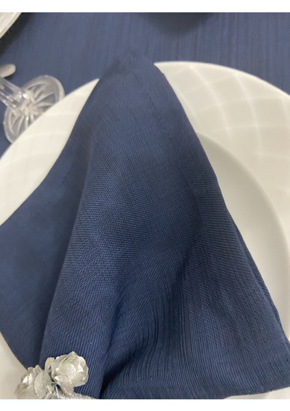 Keten Görünümlü Servis Sunum Peçetesi Simsiz Beyaz 35 x 35 cm fiyatları