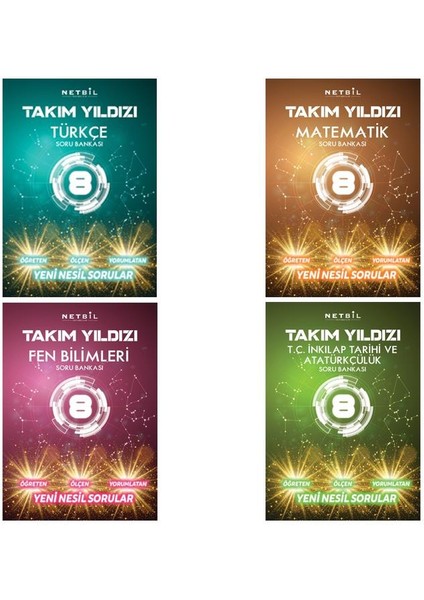 8. Sınıf 2022 Takım Yıldızı Soru Bankası Seti