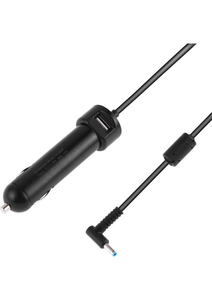 65-90W 5.1 V 2.1A USB Arabirim Araç Şarj 19.5 V 4.62A ile 4.5 x 3.0mm Arabirim Veri Kablosu-Siyah (Yurt Dışından) fiyatları
