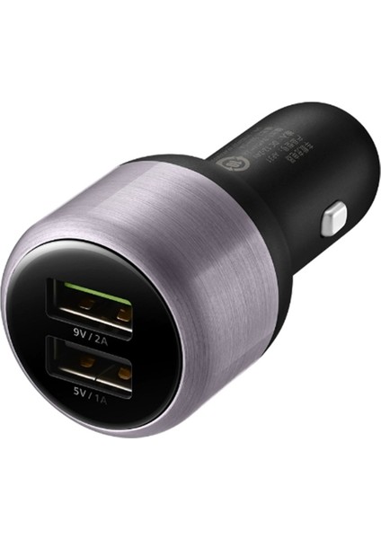 AP31 9 V / 2A Çift USB Qc Flash Araç Şarj-Siyah (Yurt Dışından)