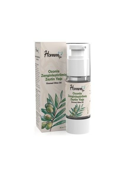 Homm Life Ozonla Zenginleştirilmiş Zeytinyağı 30 ml