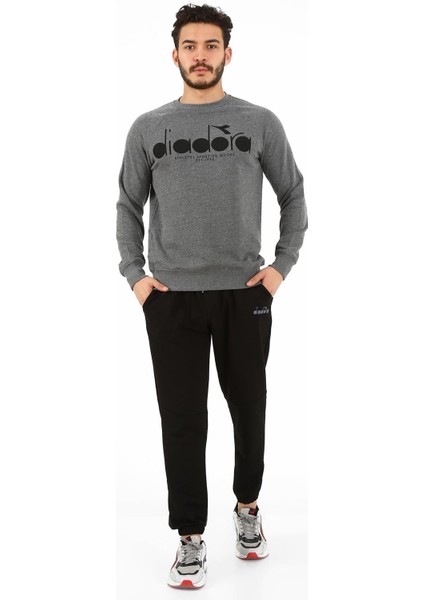 173624 M Graphic Crew Erkek Sweatshirt