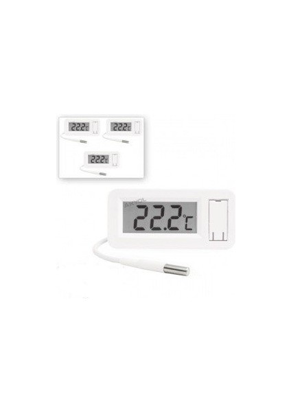 3 Adet Elitech Tpm-30 Soketli Panel Tip Termometre