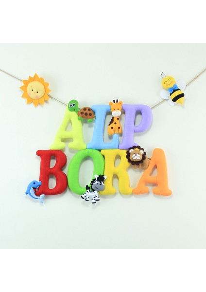 Alp Bora Isimli Bebek Kapı Süsü