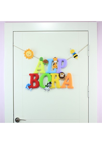 Alp Bora Isimli Bebek Kapı Süsü fiyatları