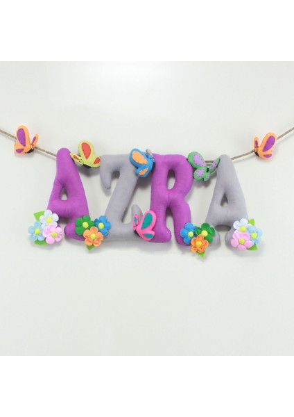Azra Isimli Bebek Kapı Süsü
