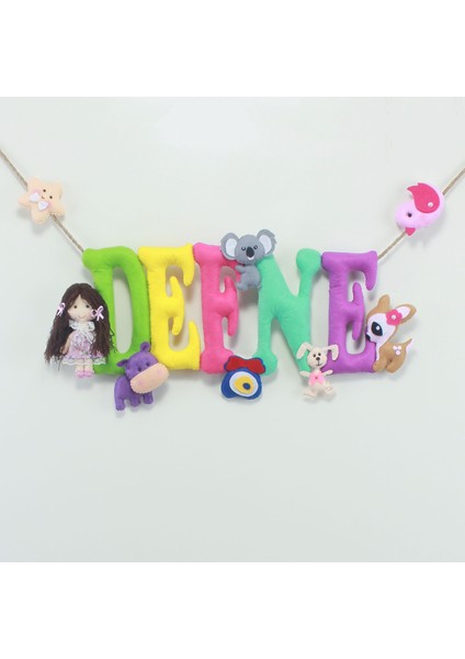 Defne Isimli Bebek Kapı Süsü