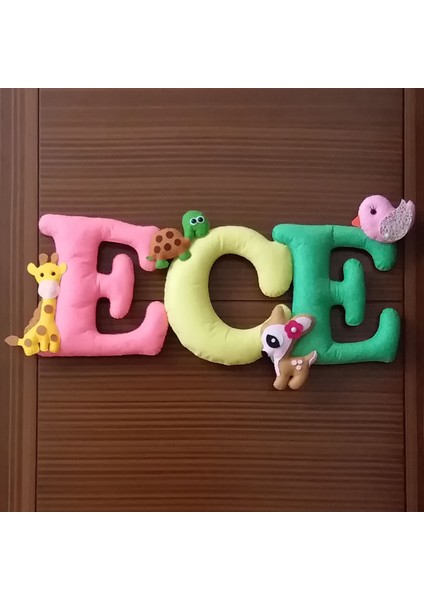Ece Isimli Bebek Kapı Süsü