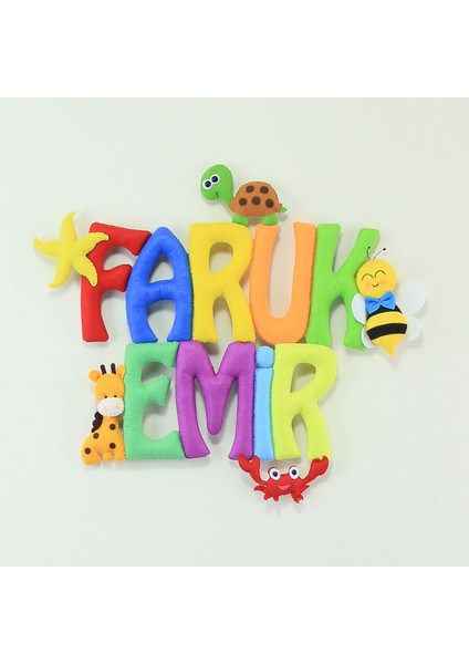 Faruk Emir Isimli Bebek Kapı Süsü