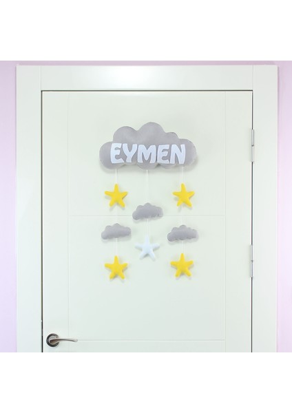 Eymen Isimli Bulutlu Bebek Kapı Süsü fiyatları