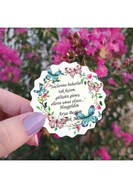 Ahşap Magnet Kişiye Özel Bebek - Çocuk 25'li