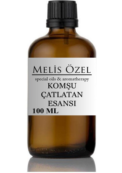 Konsantre Komşu Çatlatan Esansı-Mum-Oda Kokusu-Kokulu Taş-Sabun-Dezenfektan ve Genel Kullanım Esansı 100 ml