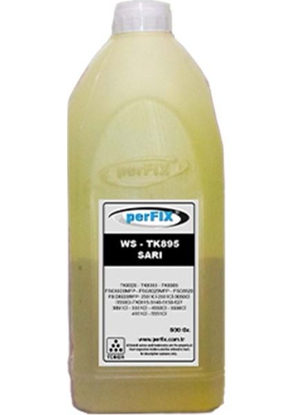 Rt Kyocera Ws - TK895 TK8315 Sarı Japon Toner Tozu 500 gr