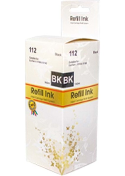 Pf T112 Siyah Şişeli Mürekkep (140 ml )