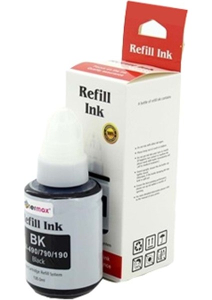 Pf CGI-490B - Siyah Pigment Şişeli 790 - 190 - Mürekkep 135ML
