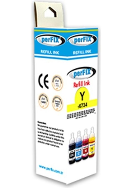 Pf T6734 Sarı Şişeli Mürekkep (70 ml )