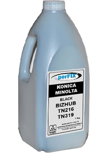 Rt Km Bızhub TN216 - TN319 Siyah Japon Toner Tozu 1 kg