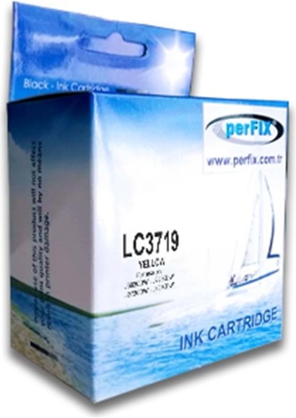 Pf LC3719XL Sarı Kartuş Chipli 20ML