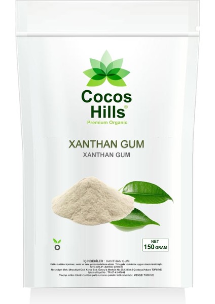 Xanthan Gum Gluten Free ( Glütensiz Ksantan Gam ) 150 gram