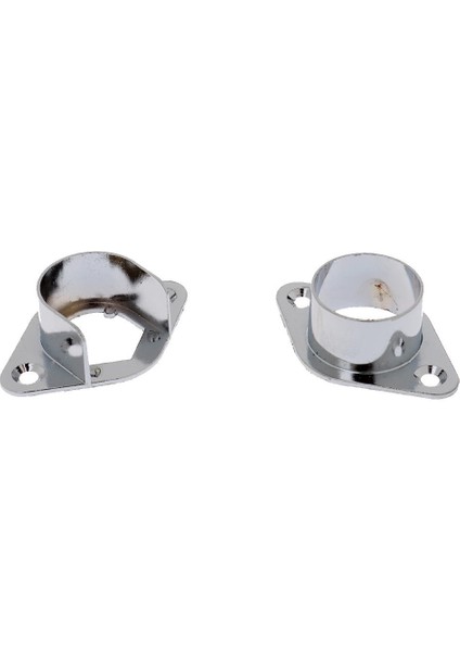 2 25MM 2 Perde Kutup Braketler (Yurt Dışından)