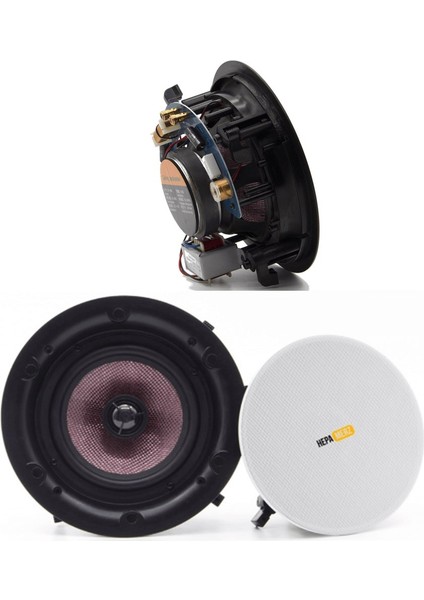 Midex Upper Segment Paket-4 Üst Segment Tavan Hoparlör ve Mikser Amfi Seti ( 1 Anfi + 4 Hoparlör) modelleri