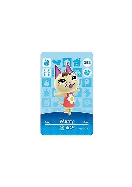 Nintendo Anahtarı ile Uyumlu Hayvan Geçişi Için Nfc Oyun Kartı Amiibo / Switch Lite / Wii U