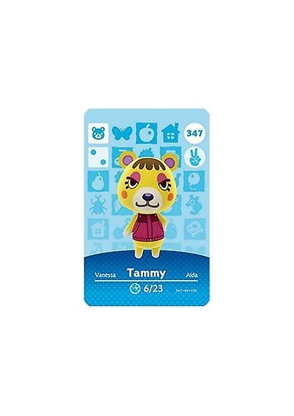 Nintendo Anahtarı ile Uyumlu Hayvan Geçişi Için Nfc Oyun Kartı Amiibo / Switch Lite / Wii U