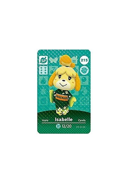 Nintendo Anahtarı ile Uyumlu Hayvan Geçişi Için Nfc Oyun Kartı Amiibo / Switch Lite / Wii U