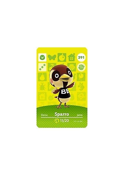 Nintendo Anahtarı ile Uyumlu Hayvan Geçişi Için Nfc Oyun Kartı Amiibo / Switch Lite / Wii U