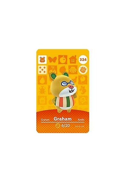 Nintendo Anahtarı ile Uyumlu Hayvan Geçişi Için Nfc Oyun Kartı Amiibo / Switch Lite / Wii U