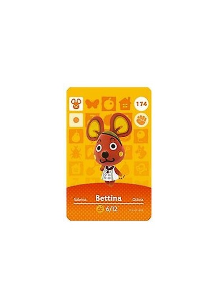 Nintendo Anahtarı ile Uyumlu Hayvan Geçişi Için Nfc Oyun Kartı Amiibo / Switch Lite / Wii U(Yurt Dışından)