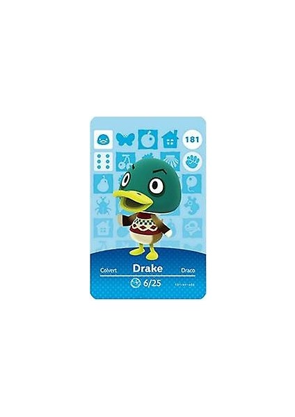 Nintendo Anahtarı ile Uyumlu Hayvan Geçişi Için Nfc Oyun Kartı Amiibo / Switch Lite / Wii U