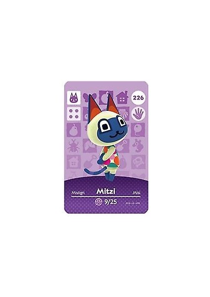 Nintendo Anahtarı ile Uyumlu Hayvan Geçişi Için Nfc Oyun Kartı Amiibo / Switch Lite / Wii U
