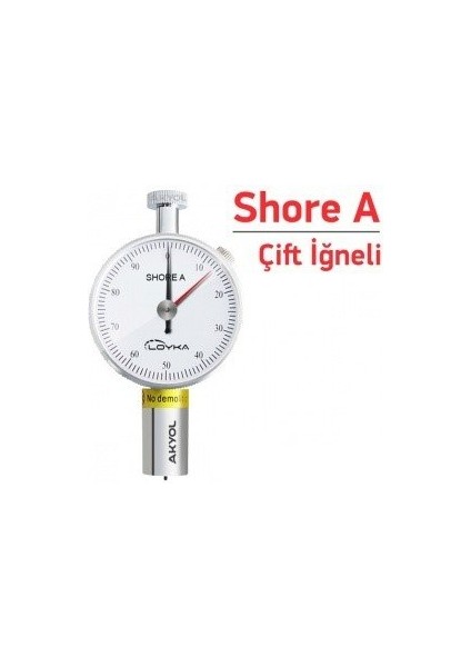 Lx-A-2 Shore A Çift Iğneli Sertlik Ölçüm Cihazı (Yumuşak Malzeme Için)
