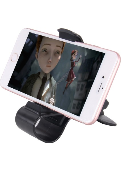 Standart Klipsli Esnek Cep Telefonu Tutucu iPhone Için (Yurt Dışından)