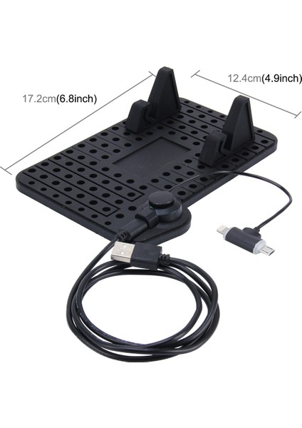 Yk-22 Silikon Ped Mat Cep Telefonu Araba Montaj Tutucu (Yurt Dışından)
