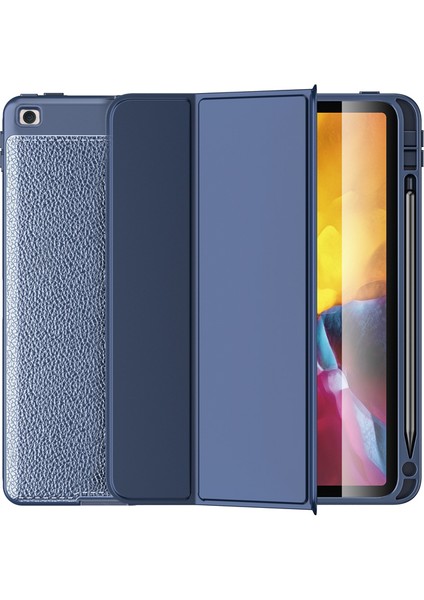 Apple iPad 8.nesil 10.2 Kılıf Wlons Kalem Bölmeli Case A2270 A2428 A2429 A2430