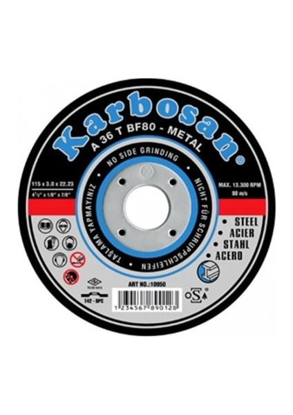 Metal Kesici 115 Nk