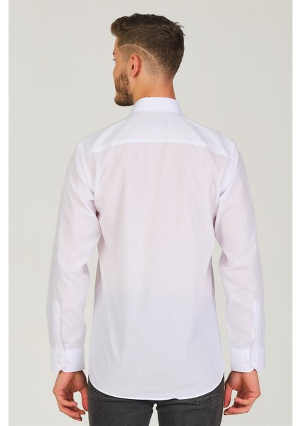 G726 Dewberry Erkek Gömlek-Kar Beyaz fiyatları