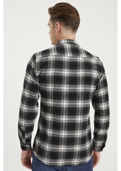 G697 Dewberry Erkek Gömlek-Siyah fiyatları