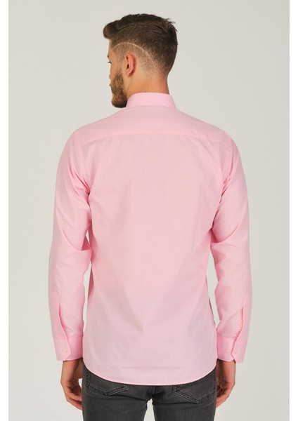 G725 Dewberry Erkek Gömlek-Koyu Pembe fiyatları